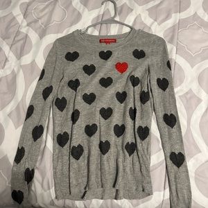 Heart sweater